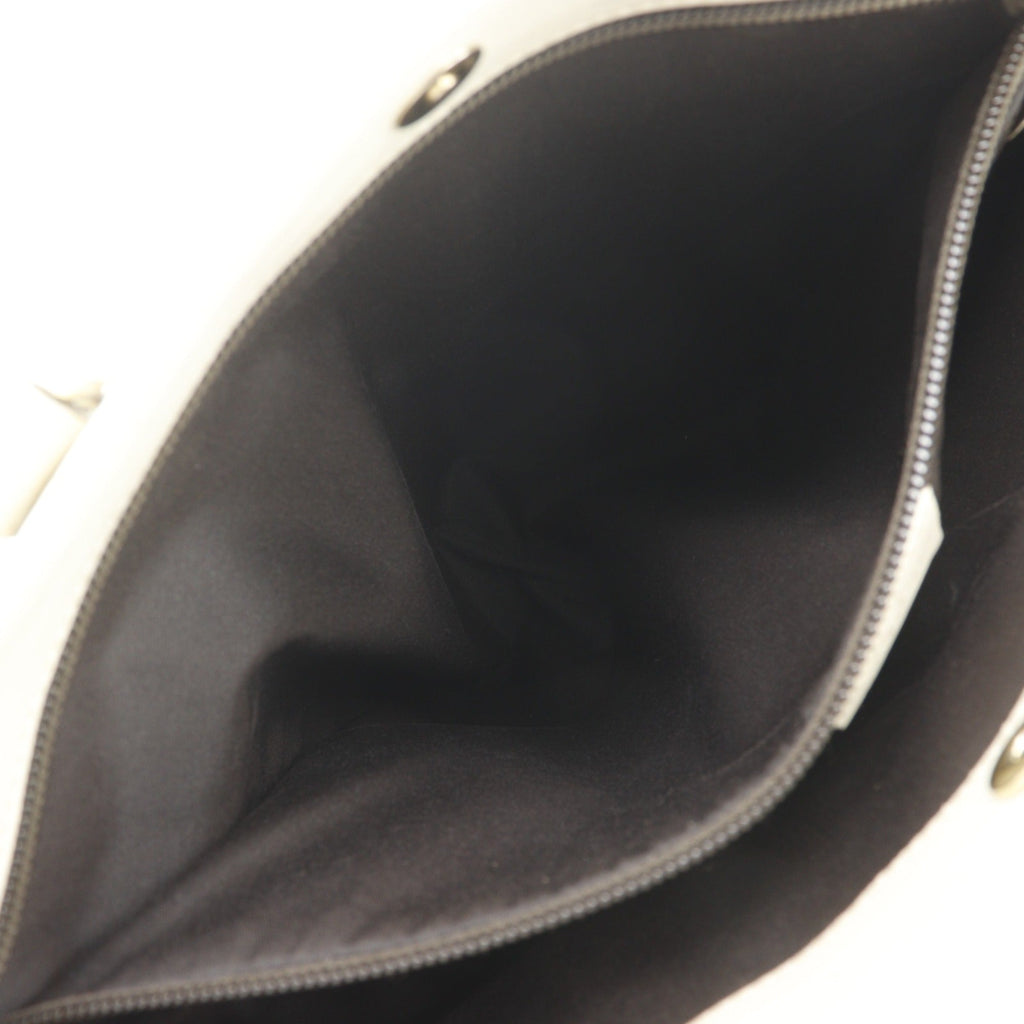 Gucci Off-White Leather Handbag Tote Bag (Pre-Owned)