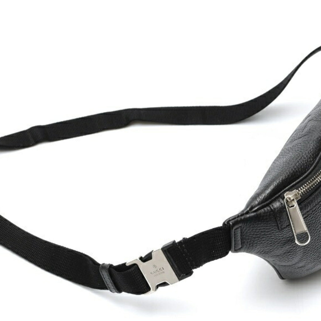 Gucci Black Leather Fanny Pack (Pre-Owned)