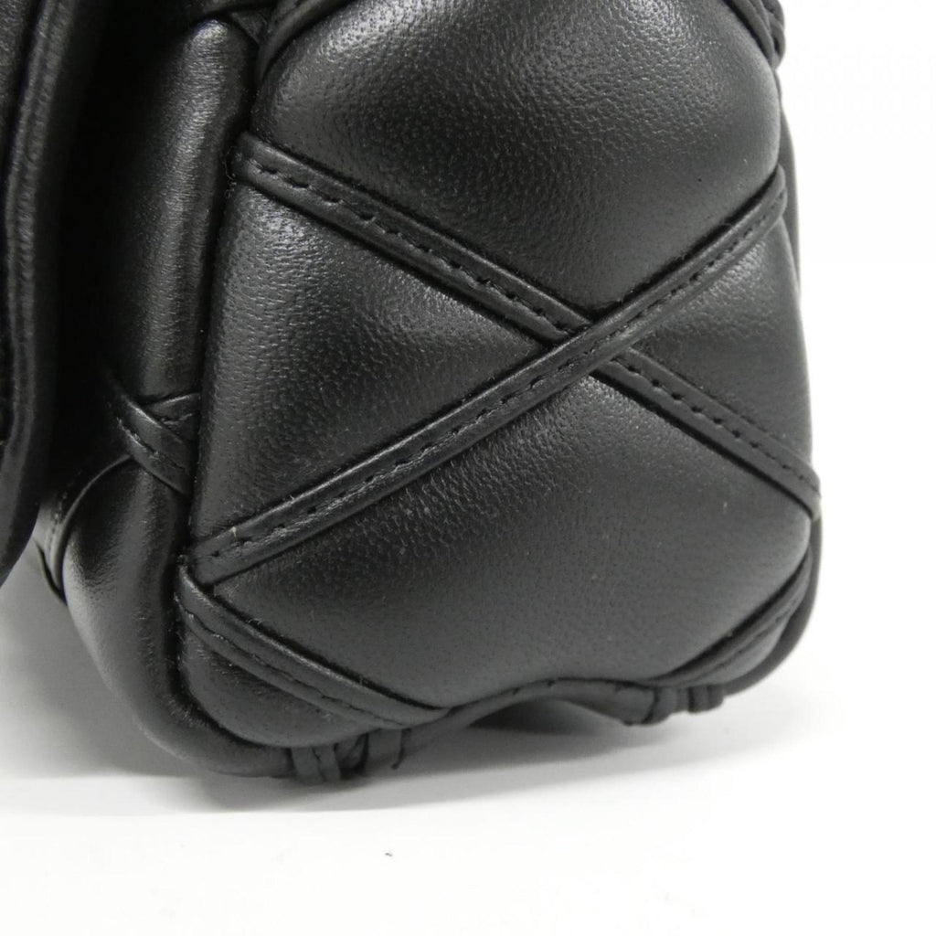 Louis Vuitton Black Leather Shoulder Bag