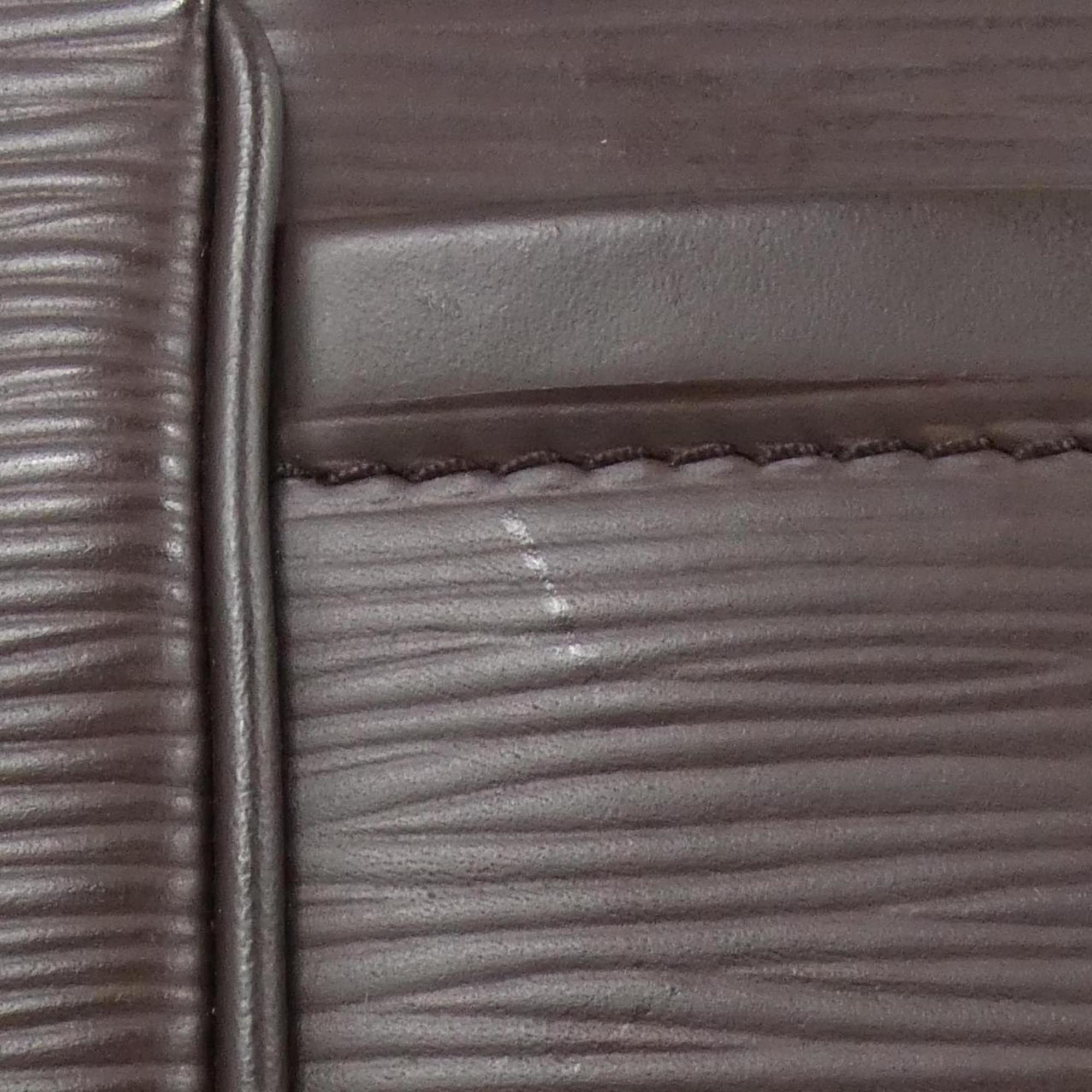 Louis Vuitton Mocha Leather Shoulder Bag