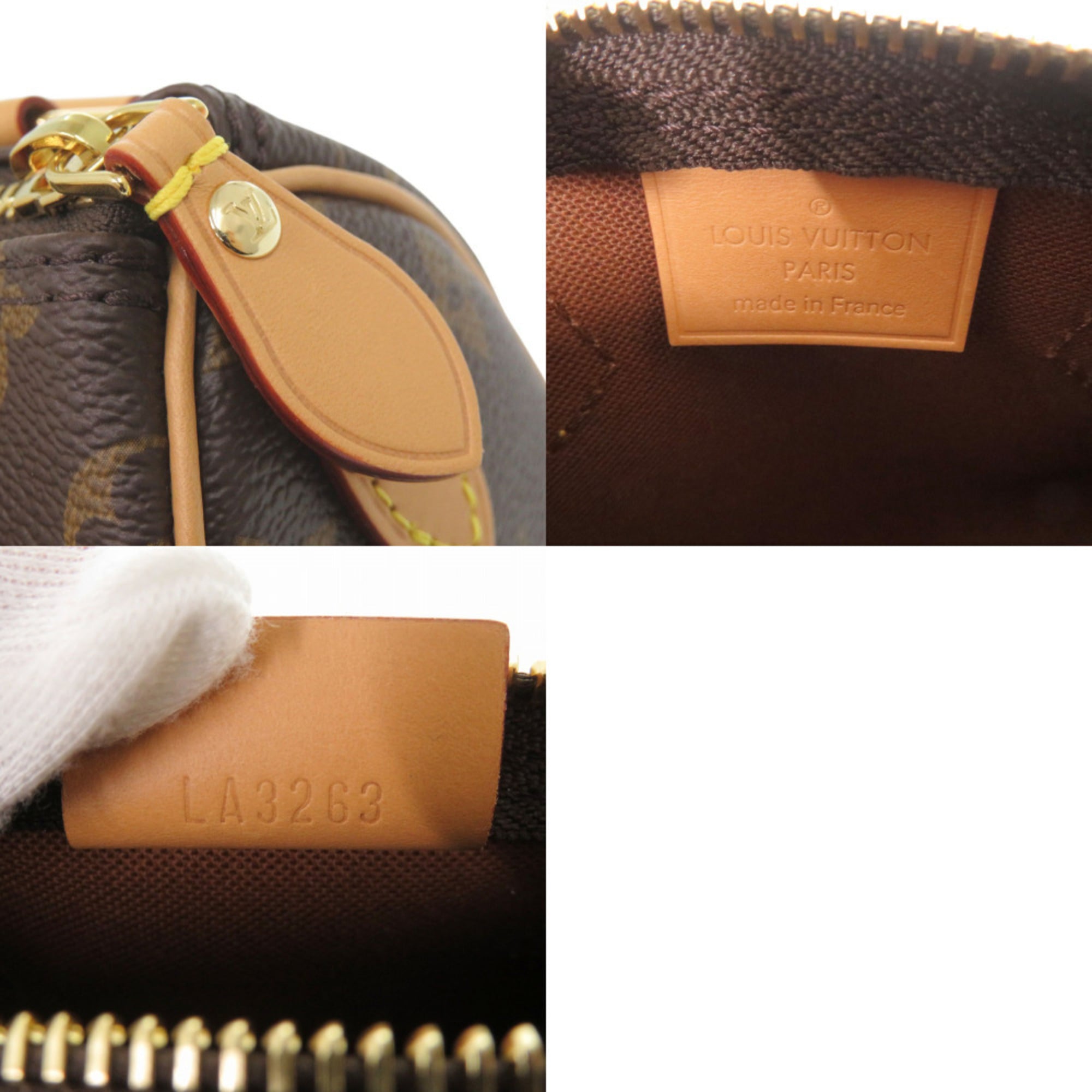 Louis Vuitton Brown Monogram Handbag