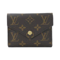 Louis Vuitton Monogram Marron Coated Canvas Wallet (Tri-Fold)