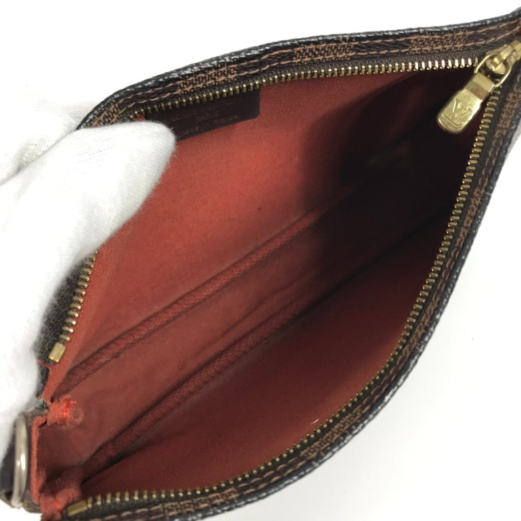 Louis Vuitton Brown Damier Canvas Ebene Damier Canvas Pochette Shoulder Bag