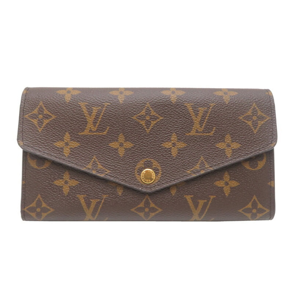 Louis Vuitton Monogram Brown Coquelicots Monogram Monogram Long Wallet