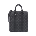Louis Vuitton Black Coated Canvas Handbag