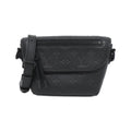 Louis Vuitton Black Leather Shoulder Bag