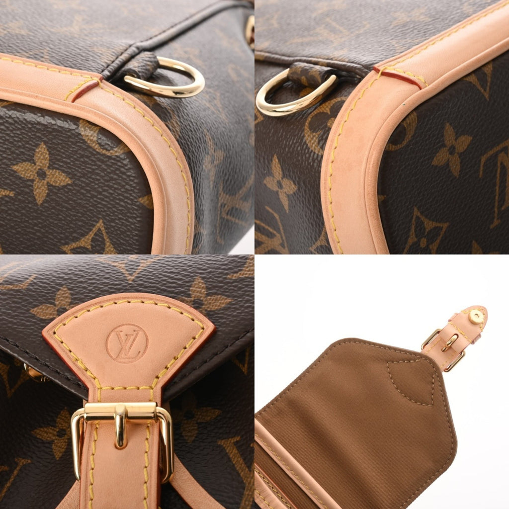 Louis Vuitton Brown Monogram Canvas Backpack