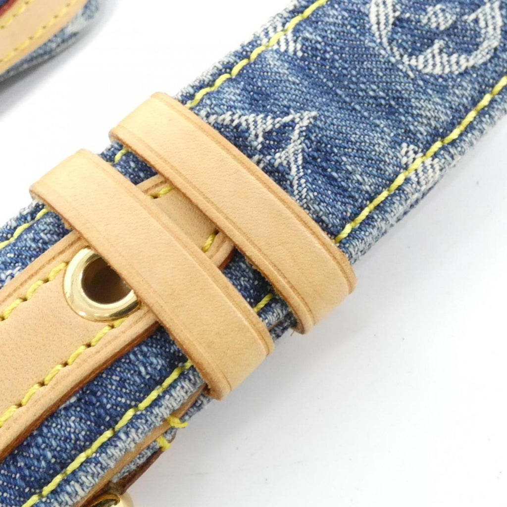 Louis Vuitton Blue Denim Canvas Shoulder Bag