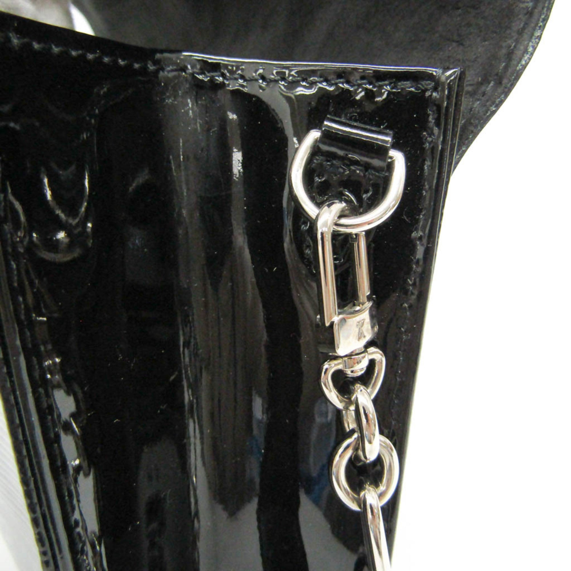 Louis Vuitton Epi Electric Noir Patent Leather Shoulder Bag