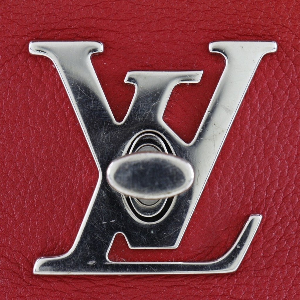 Louis Vuitton Red Color Ruby Leather Shoulder Bag