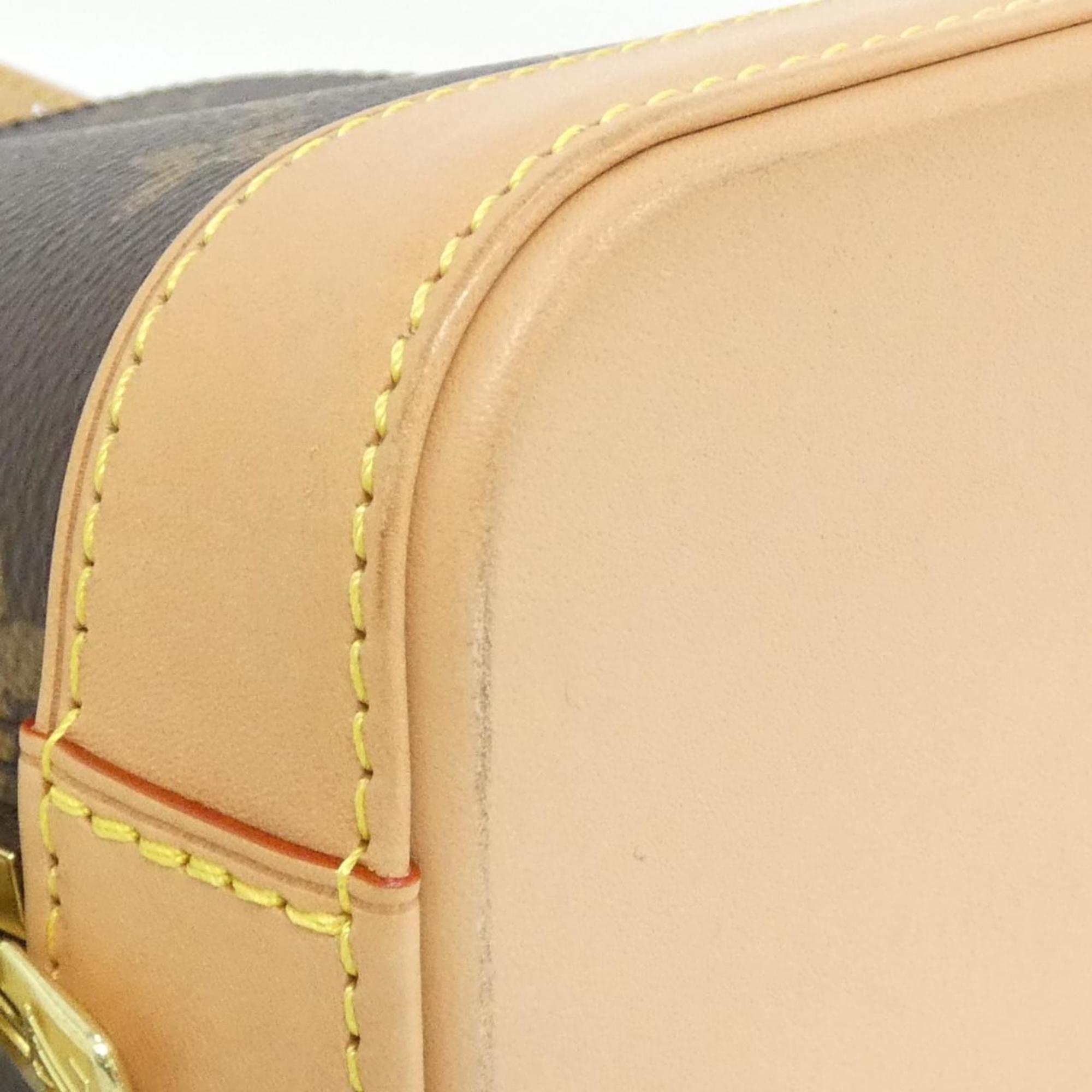 Louis Vuitton Marron Coated Canvas Backpack