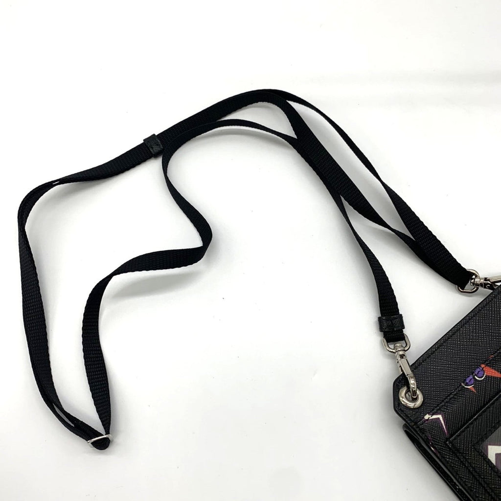 Prada Black Leather Shoulder Bag