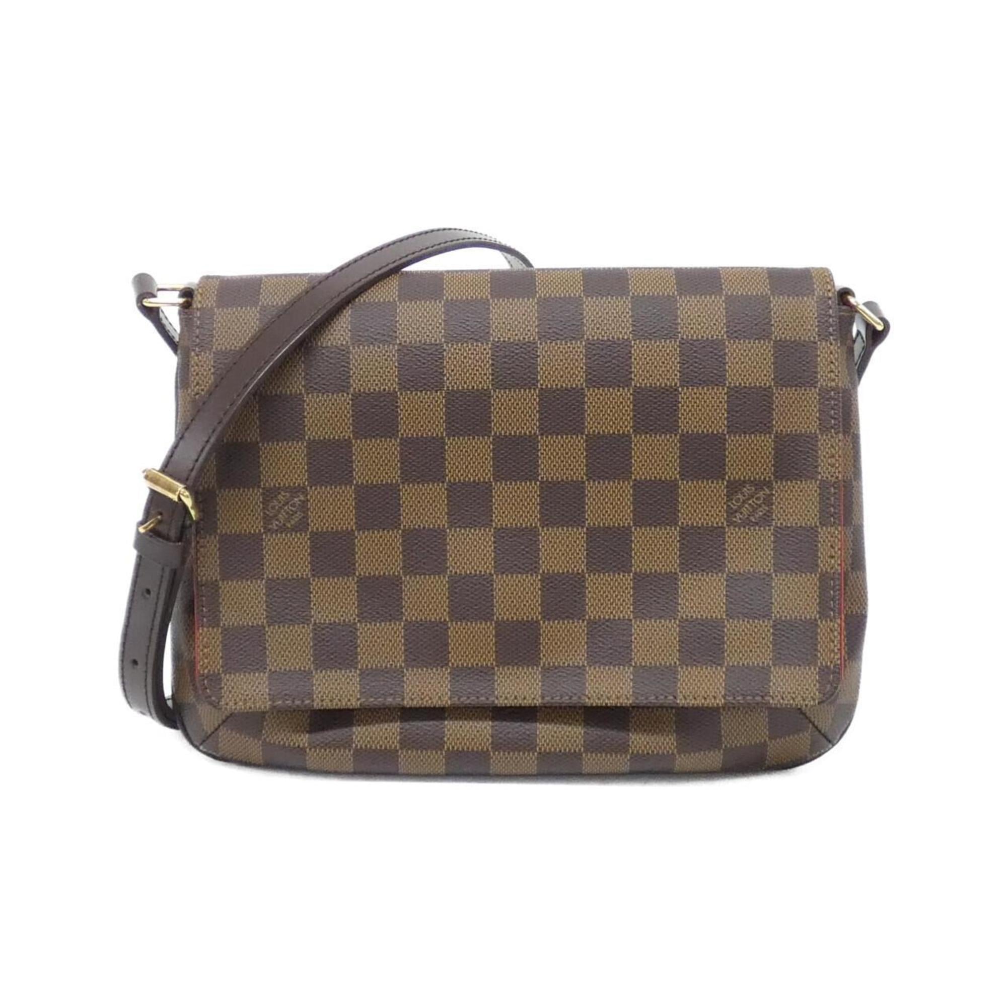 Louis Vuitton Damier Ebene Coated Canvas Shoulder Bag