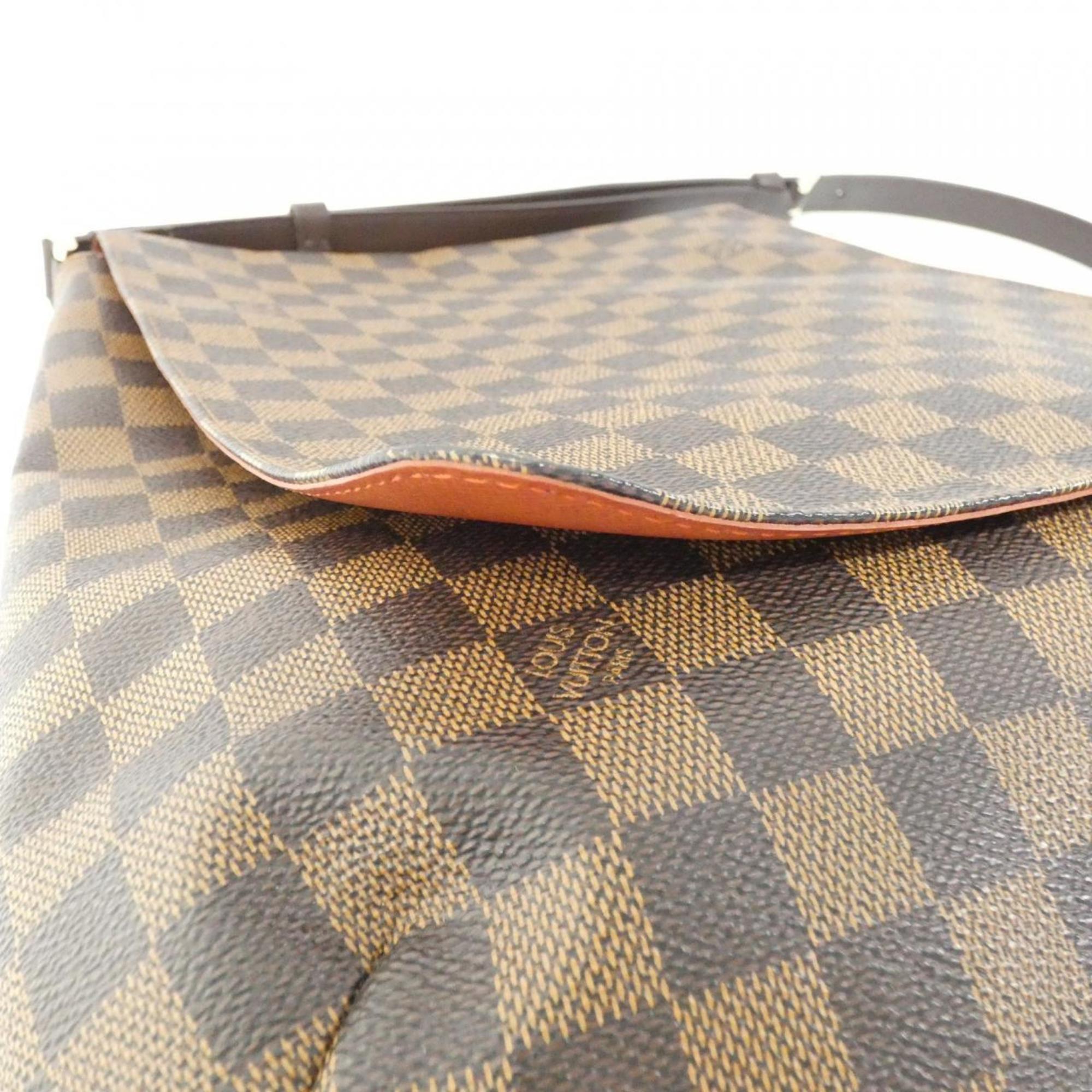 Louis Vuitton Damier Ebene Coated Canvas Shoulder Bag