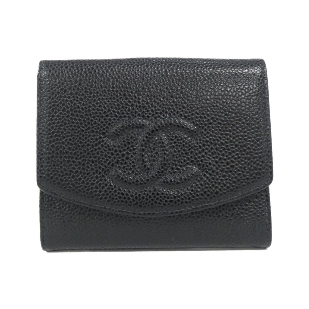 Chanel Black Grained Calfskin