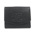 Chanel Black Grained Calfskin