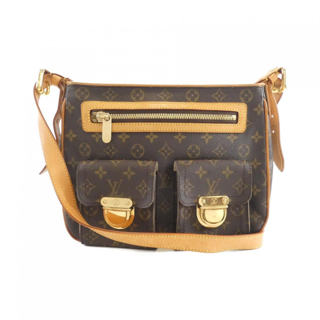 Louis Vuitton Marron Coated Canvas Shoulder Bag