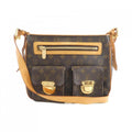 Louis Vuitton Marron Coated Canvas Shoulder Bag