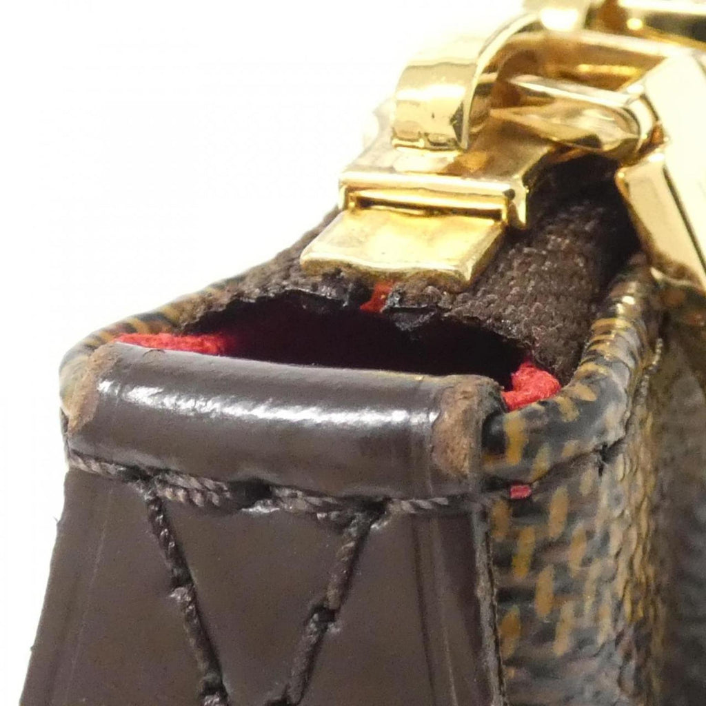 Louis Vuitton Ebene Coated Canvas Handbag