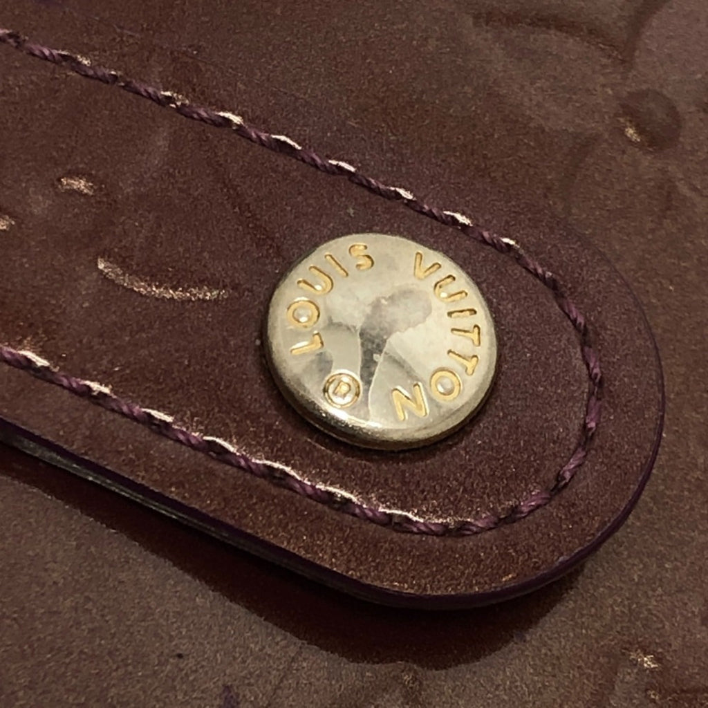 Louis Vuitton Rouge Fauviste Monogram Vernis Wallet