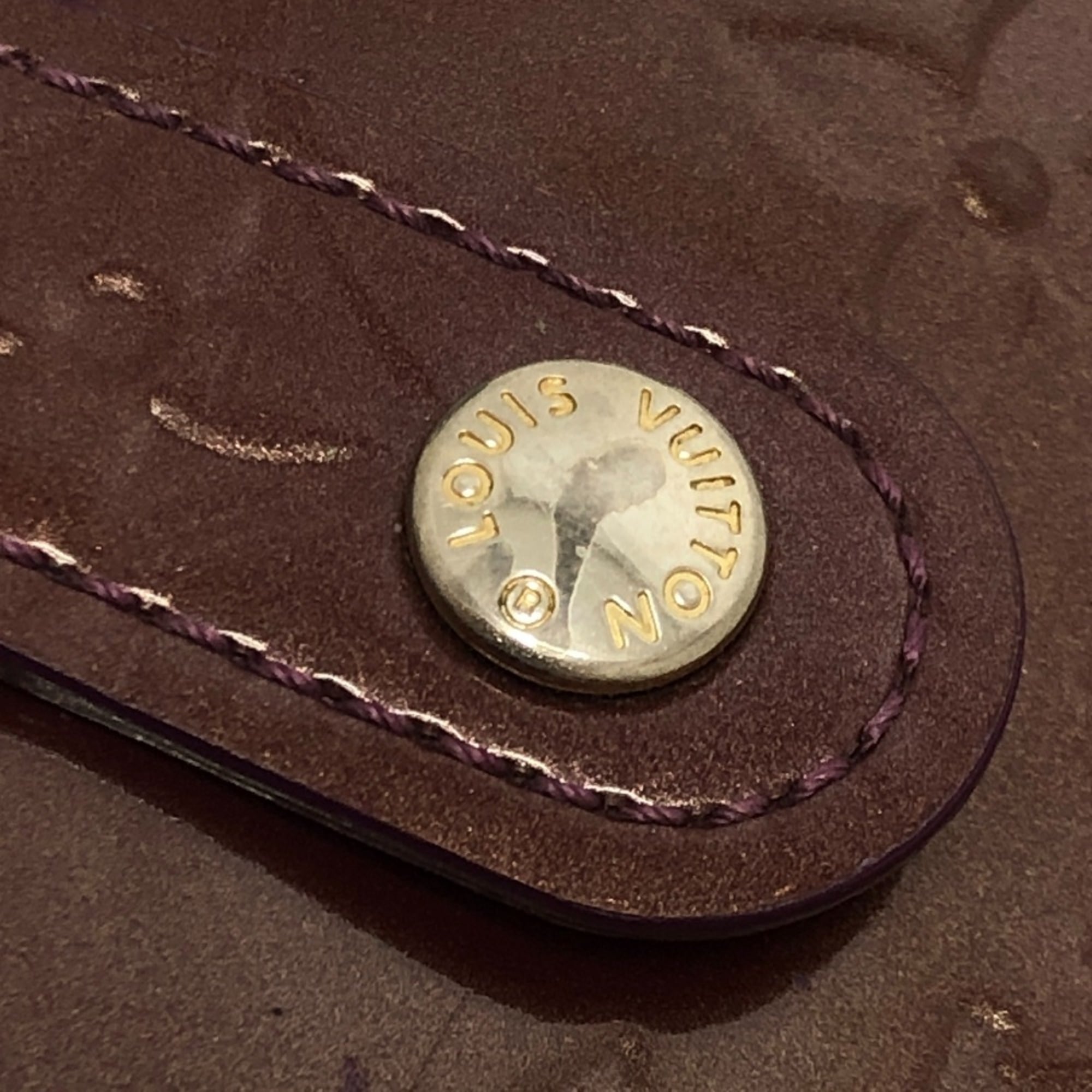Louis Vuitton Rouge Fauviste Monogram Vernis Wallet