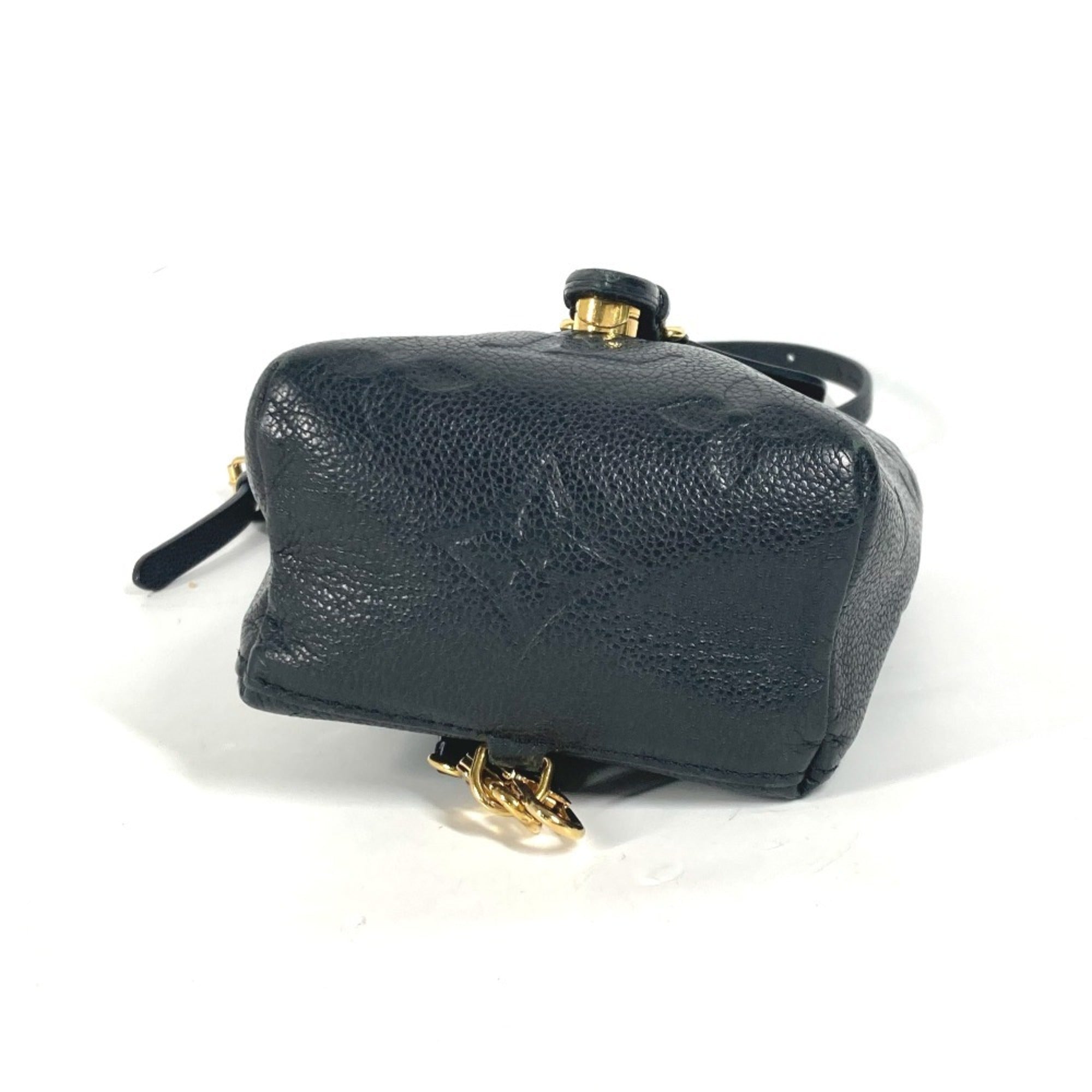 Louis Vuitton Black Noir Monogram Empreinte Backpack