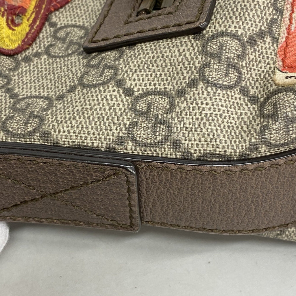 Gucci Brown Pvc Shoulder Bag (Pre-Owned)