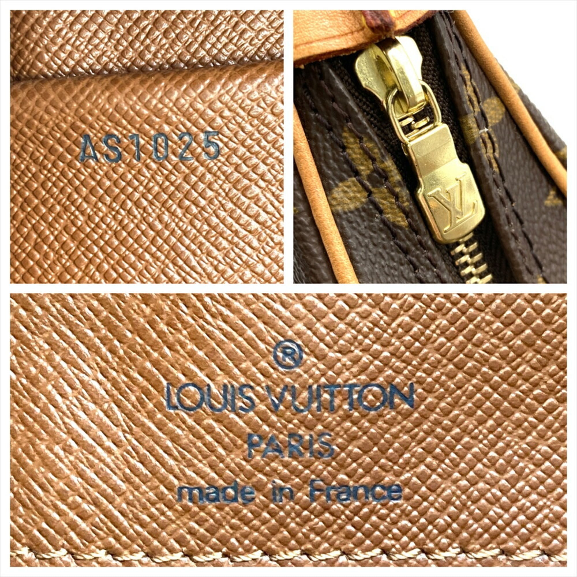 Louis Vuitton Brown Monogram Canvas Shoulder Bag