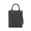 Louis Vuitton Black Noir Monogram Empreinte Handbag