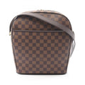 Louis Vuitton Brown Ebene Coated Canvas Pvc Damier Canvas Leather Shoulder Bag