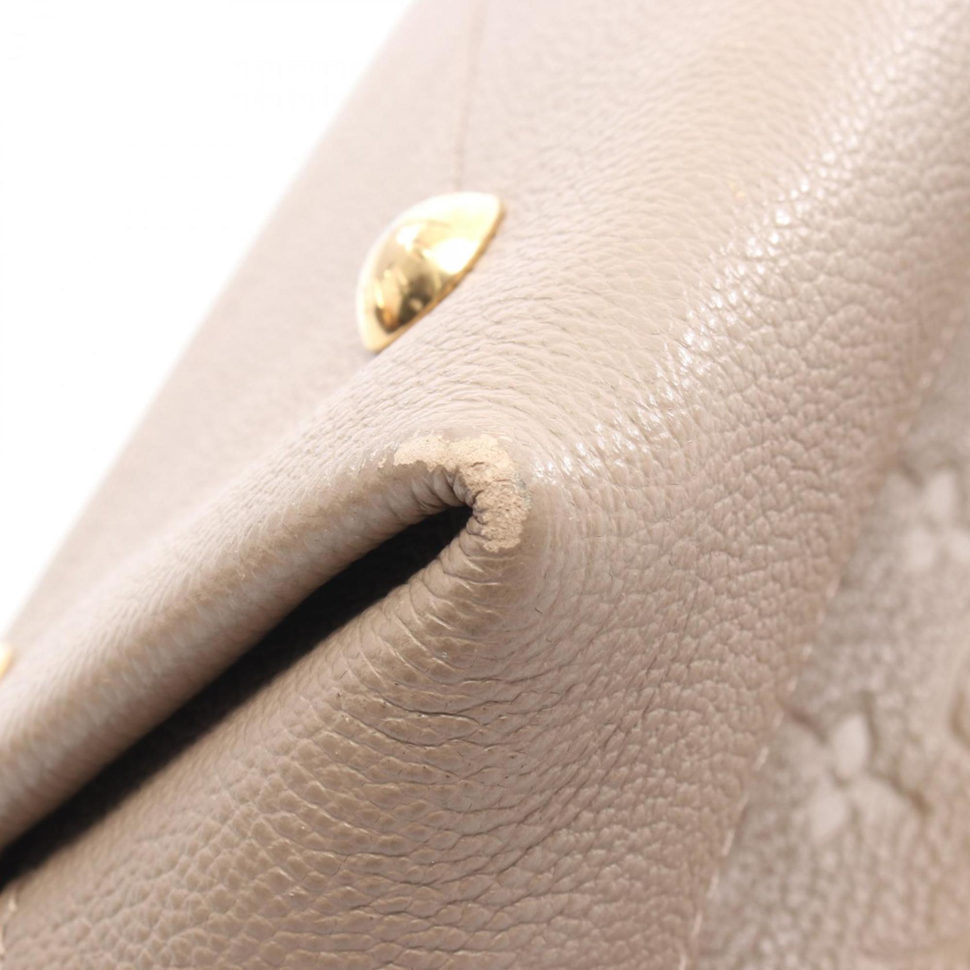 Louis Vuitton Beige Tourterelle Monogram Empreinte Handbag
