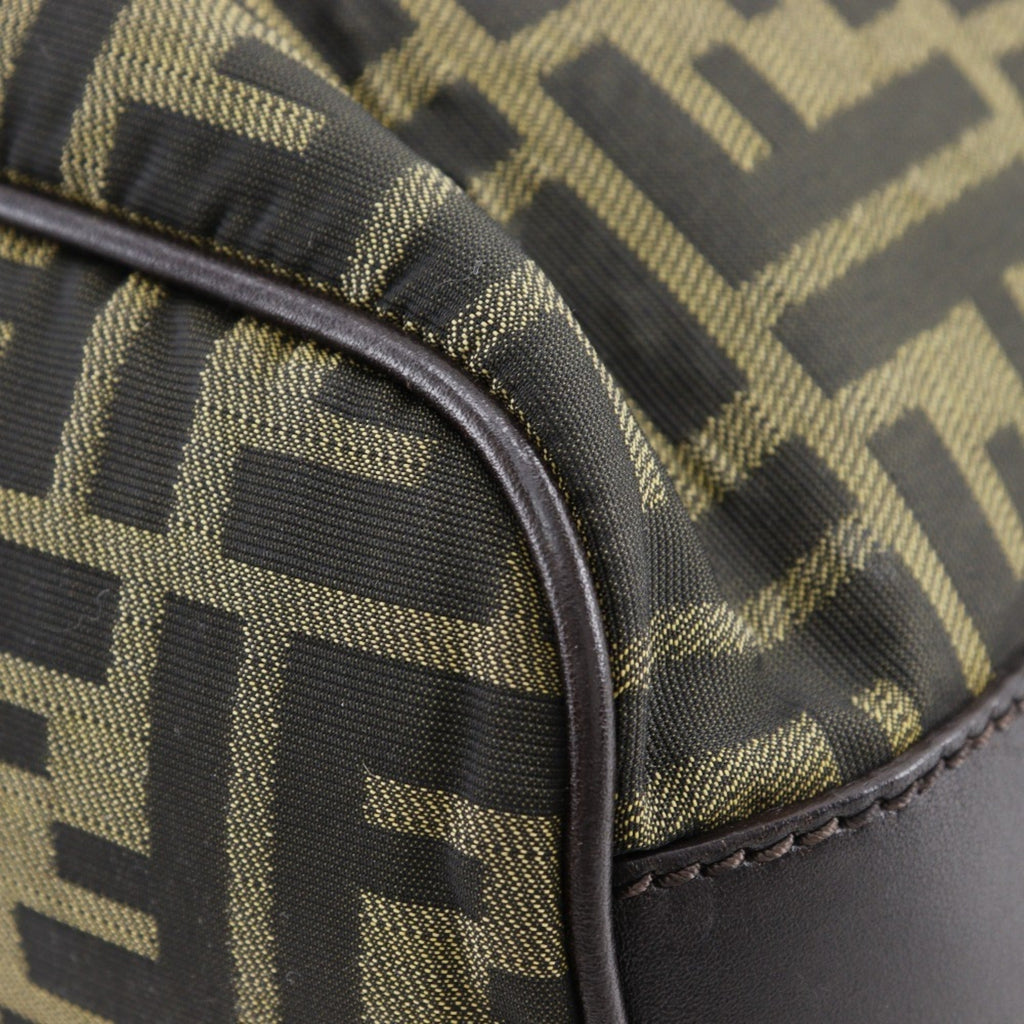 Fendi Brown Nylon Shoulder Bag