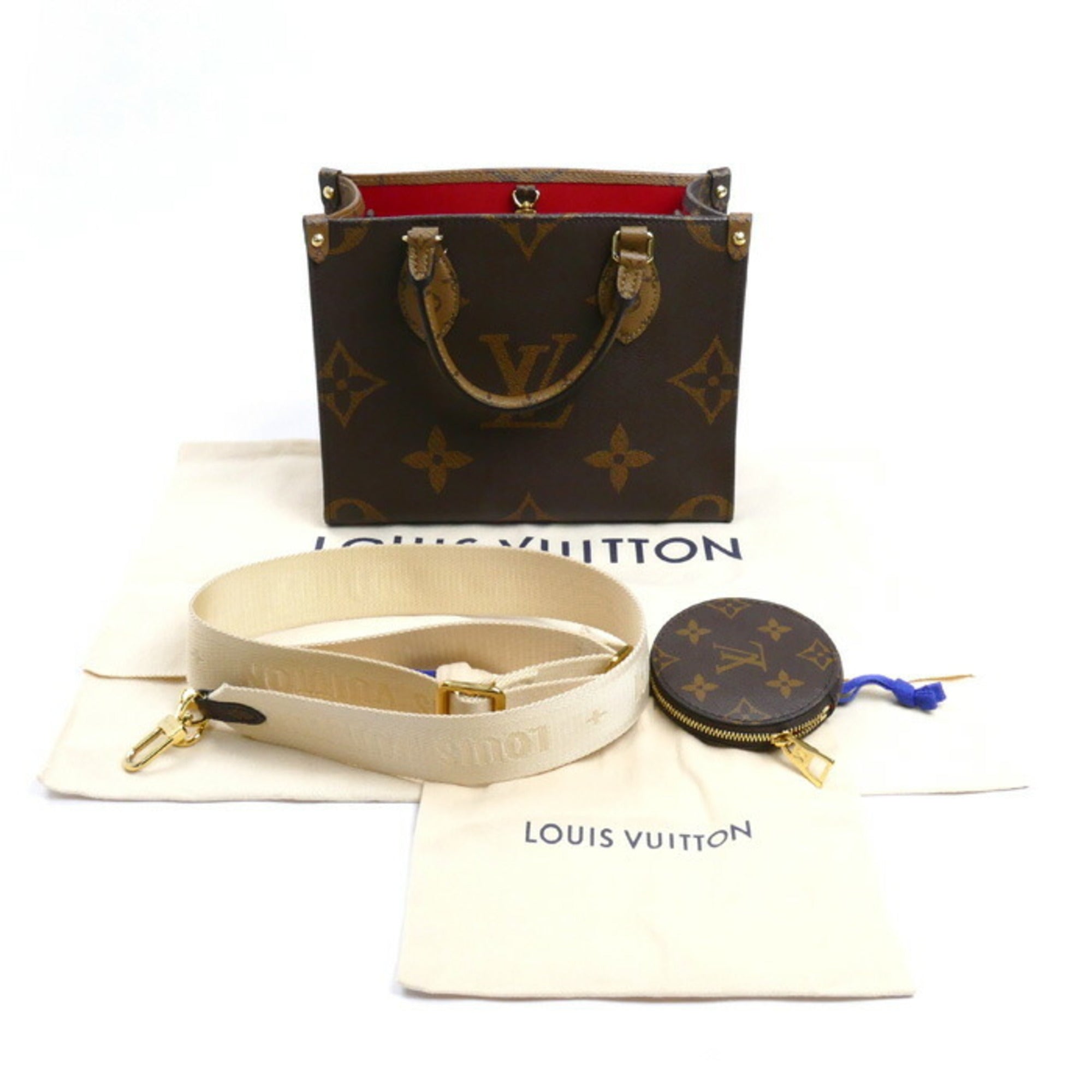 Louis Vuitton Brown Monogram Reverse Monogram Shoulder Bag