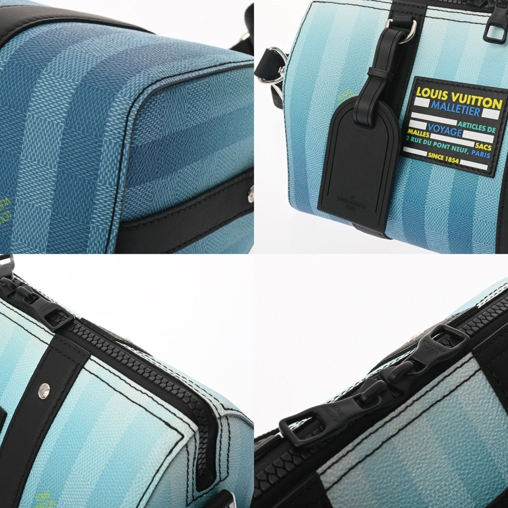 Louis Vuitton Blue Damier Canvas Shoulder Bag