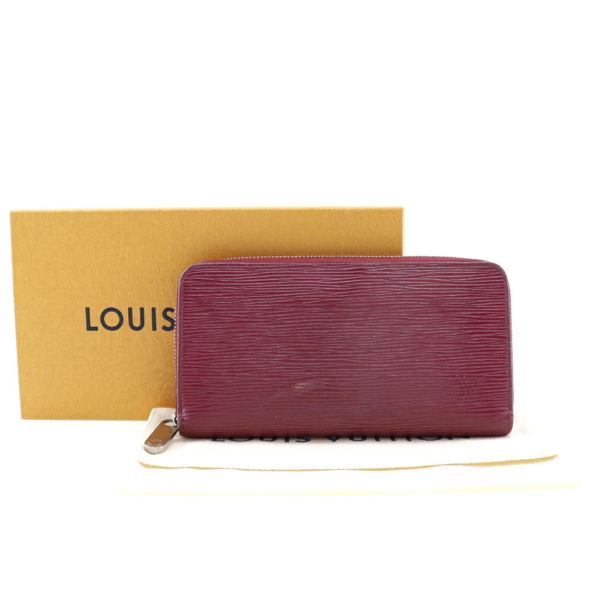 Louis Vuitton Red Color Epi Leather Coin Purse/Coin Case