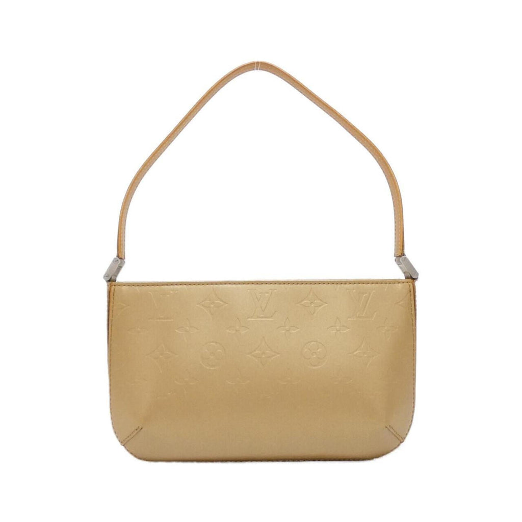 Louis Vuitton Gold Leather Shoulder Bag