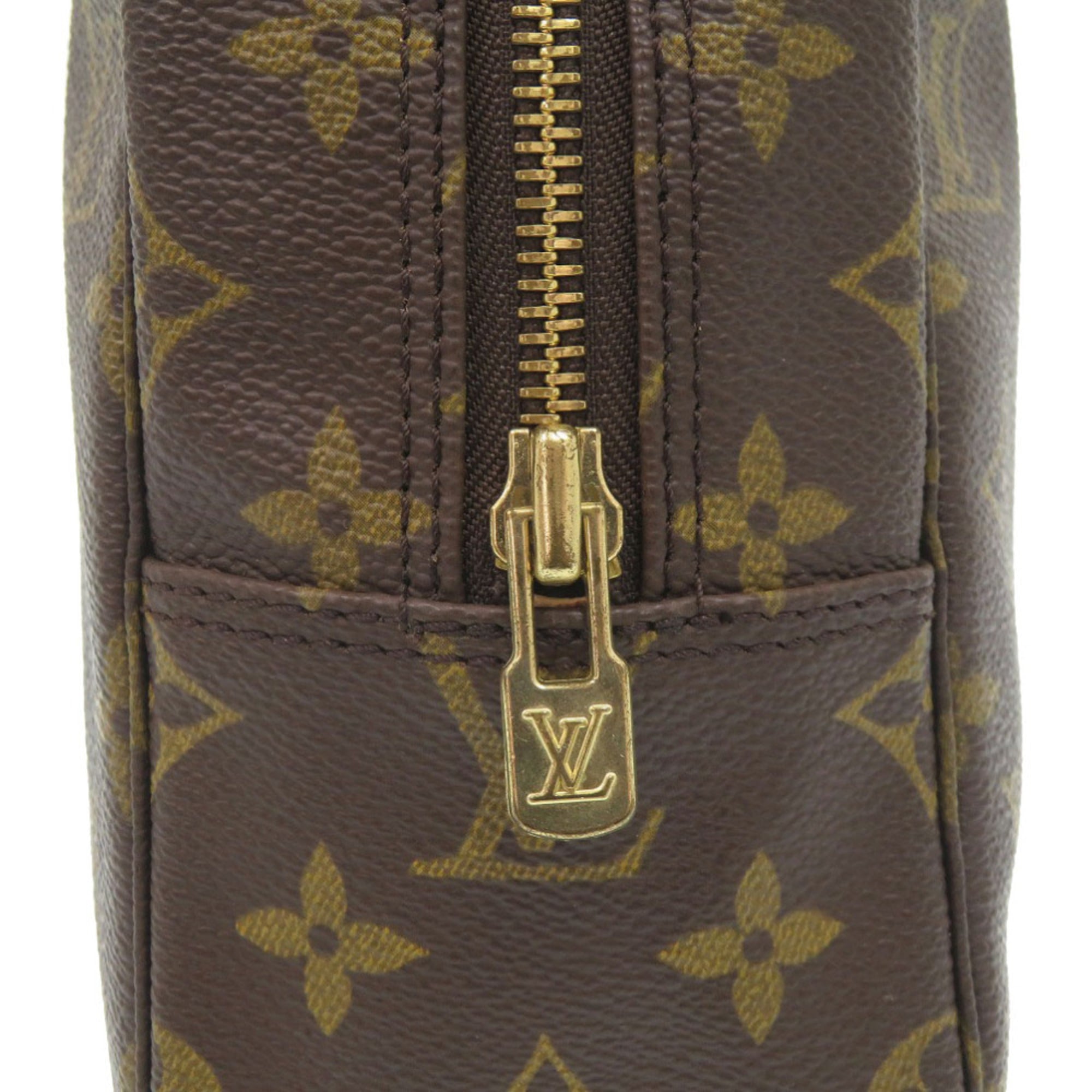 Louis Vuitton Brown Monogram Clutch Bag