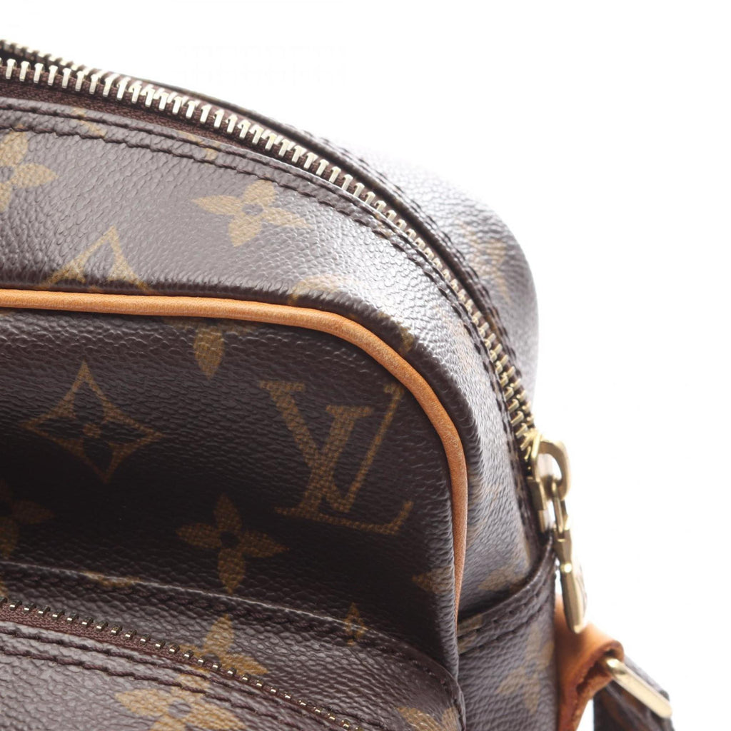 Louis Vuitton Brown Pvc Leather Shoulder Bag
