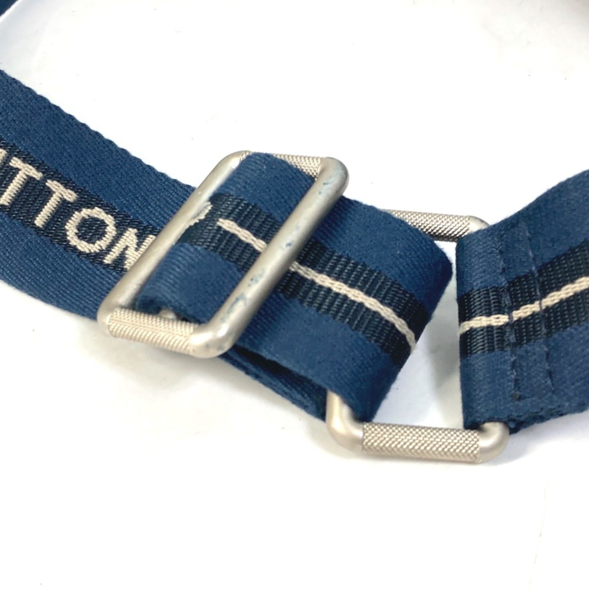 Louis Vuitton Blue Metal Sling Bag