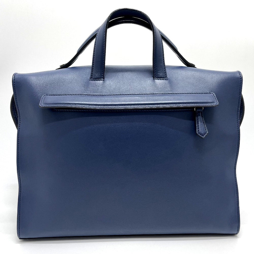 Fendi Navy Leather Briefcase