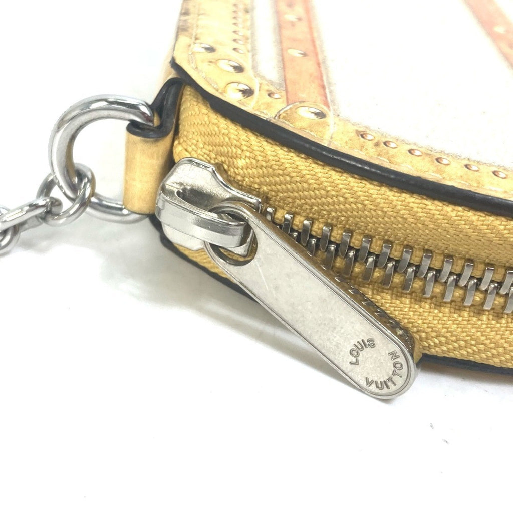 Louis Vuitton Beige Coin Purse/Coin Case