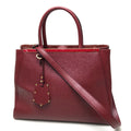 Fendi Red Leather Handbag