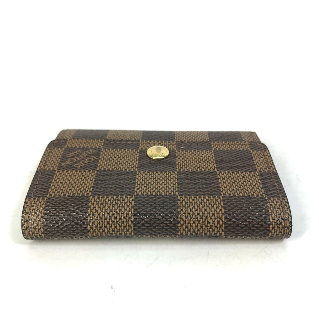 Louis Vuitton Brown Damier Canvas Ebene Damier Canvas Coin Purse/Coin Case