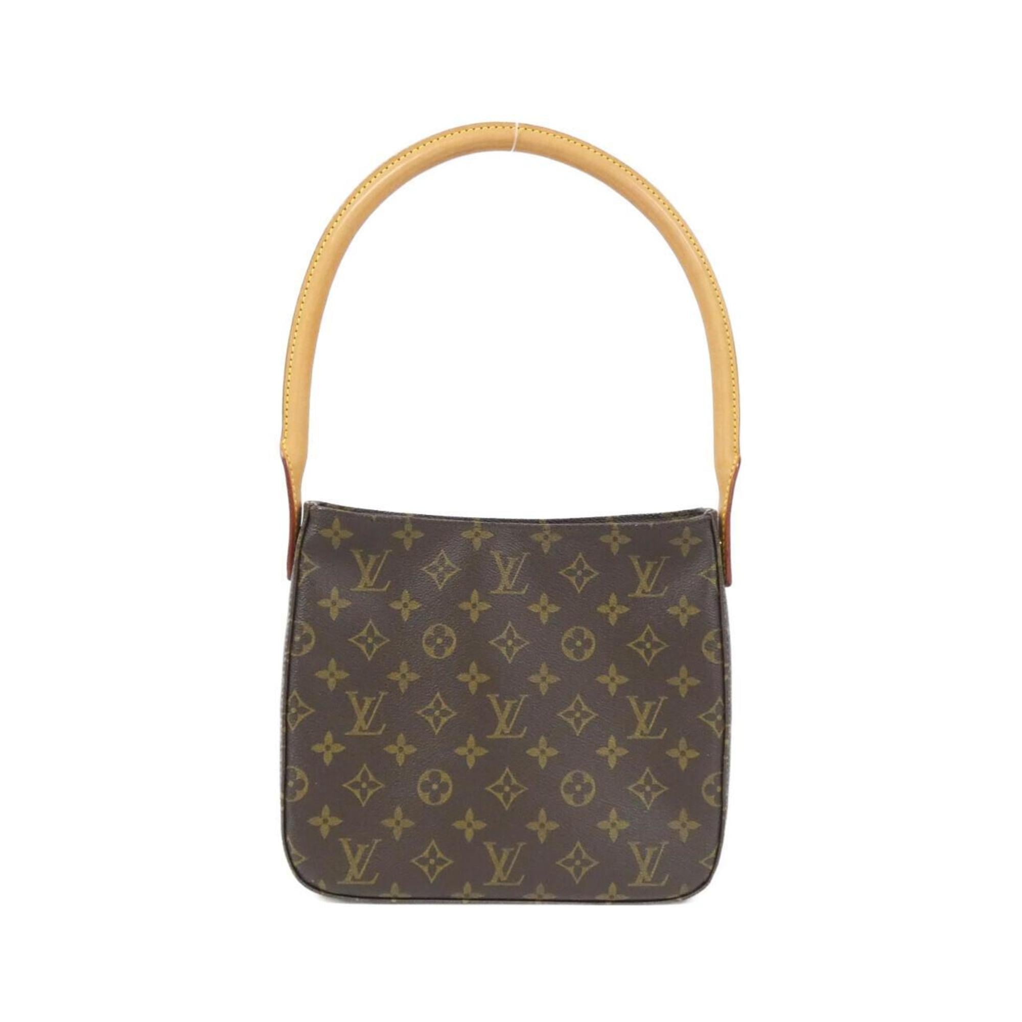 Louis Vuitton Marron Coated Canvas Shoulder Bag