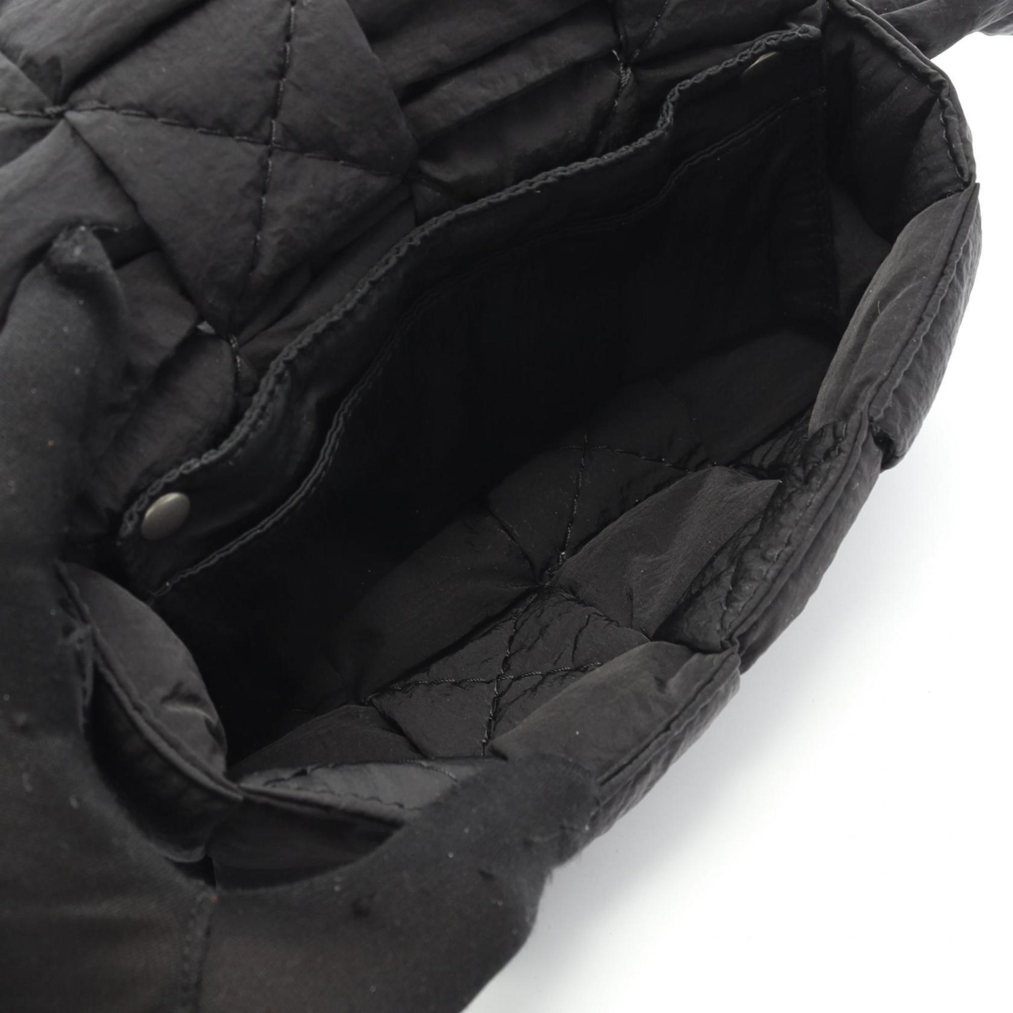 Bottega Veneta Black Nylon Fanny Pack