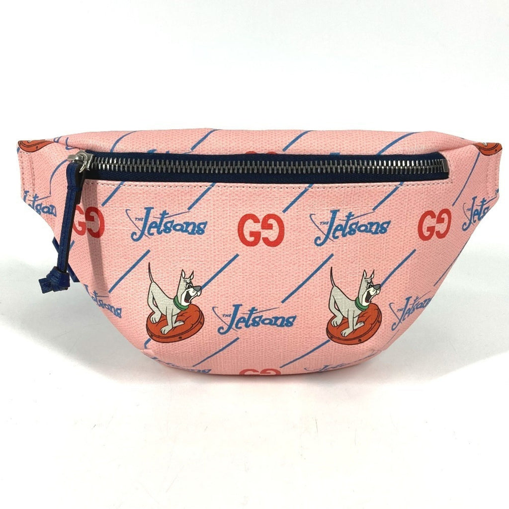 Gucci Pink Leather Shoulder Bag Sling Bag (Pre-Owned)