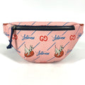 Gucci Pink Leather Shoulder Bag Sling Bag (Pre-Owned)