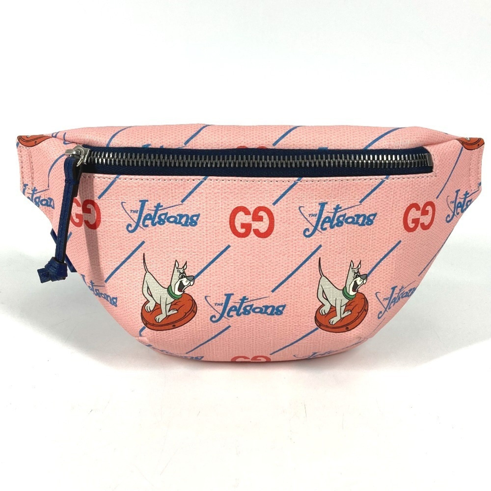 Gucci Pink Leather Shoulder Bag Sling Bag (Pre-Owned)