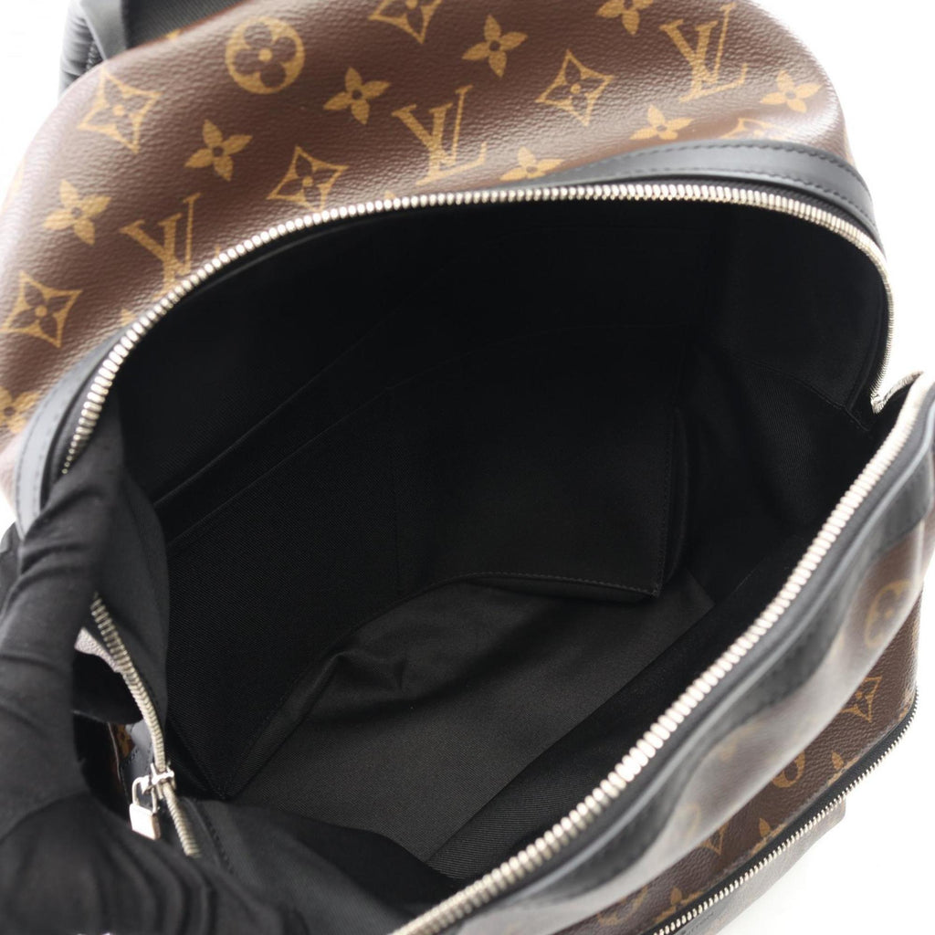 Louis Vuitton Monogram Macassar Black Brown Monogram Macassar Coated Canvas Backpack