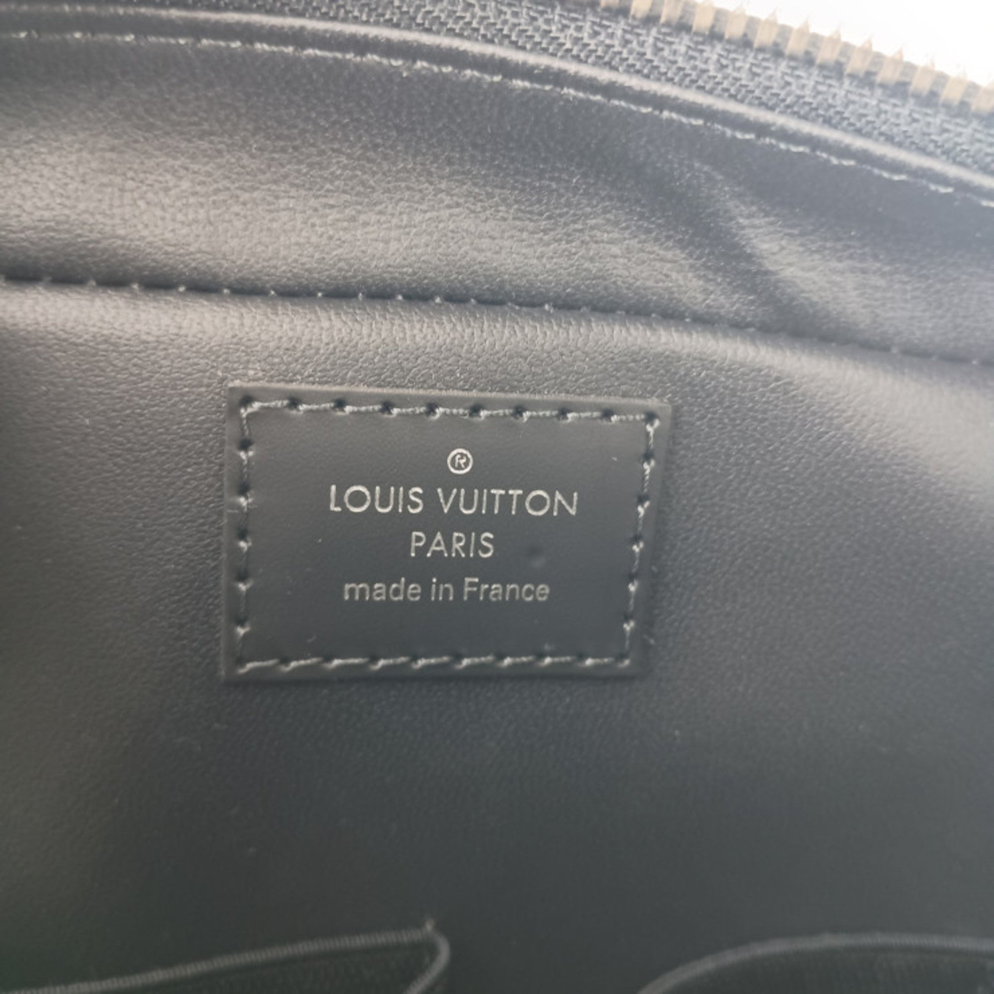 Louis Vuitton Damier Cobalt Navy Canvas Clutch Bag Pouch